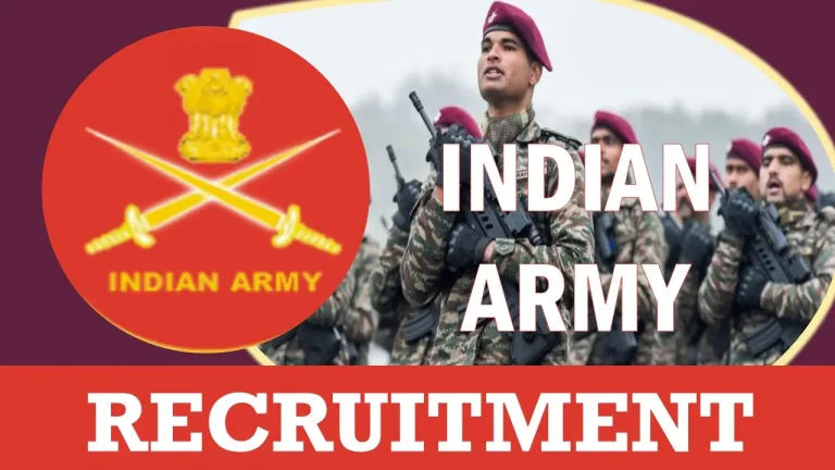 Indian Army Recruitment 2024: Apply Online, Total 90 Post